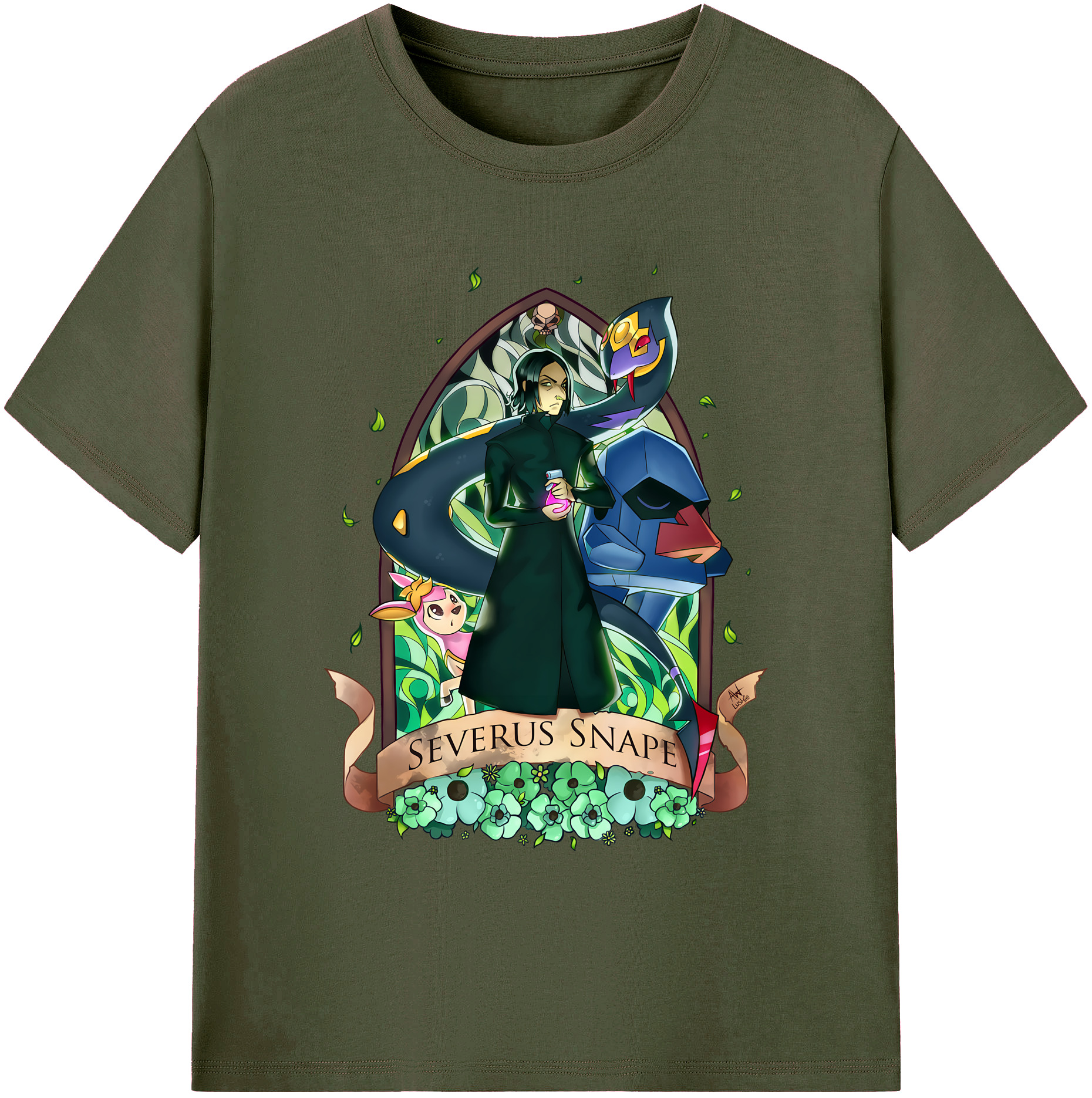 （画像用） Harry Potter ハリー・ポッターシリーズ 綿100％ メンズ半袖Tシャツ｜肌触りやわらか＆通気性